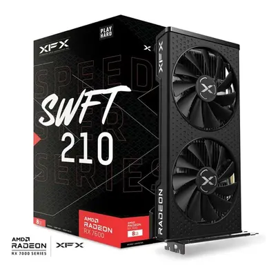 XFX Speedster SWFT 210 AMD Radeon RX 7600 CORE 8GB GDDR6