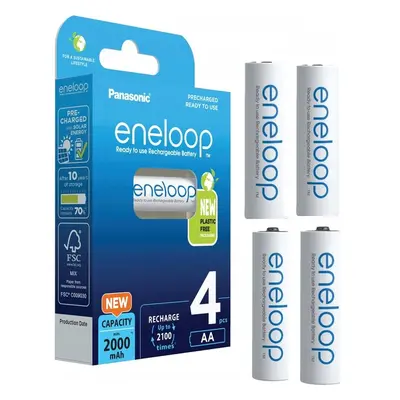 Panasonic Eneloop AA nabíjacia batéria 2000 mAh (4ks)