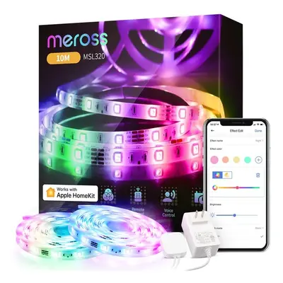 Meross Smart WiFi LED Strip HomeKit 10m