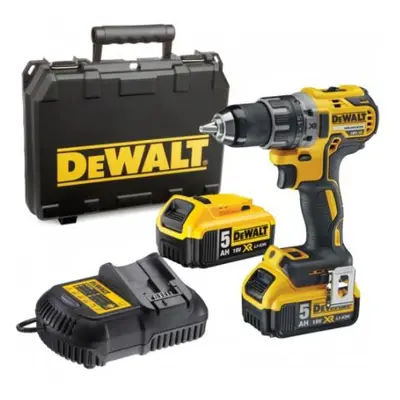 DCD791P2 Aku bezuhlíková vŕtačka 18V XR 2x5,0 Ah DeWALT + kufor DCD791P2