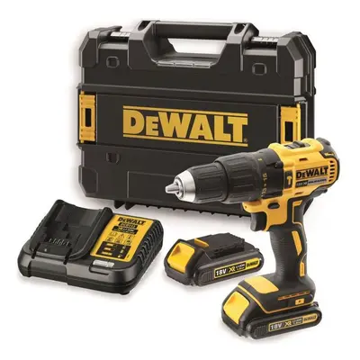 Aku bezuhlíková príklepová vŕtačka/skrutkovač DeWALT DCD778S2T 18V, 2x 1,5Ah + kufor DCD778S2T