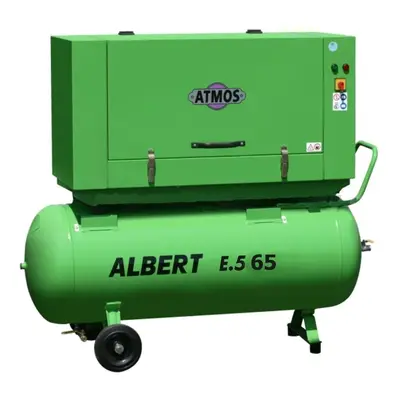 Skrutkový kompresor Atmos Albert E.65 KOMFORT + vzdušník E.65KV