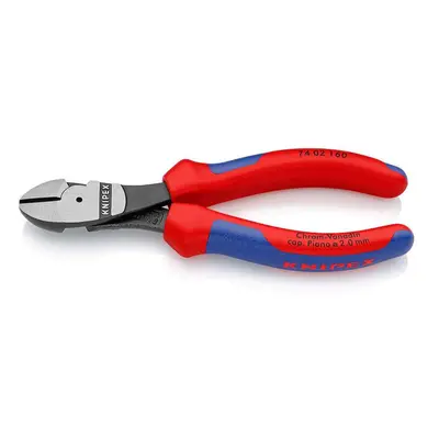 Výkonné bočné frézy 160 mm KNIPEX 74 02 160 - leštená hlava, viaczložkové puzdrá 74 02 160