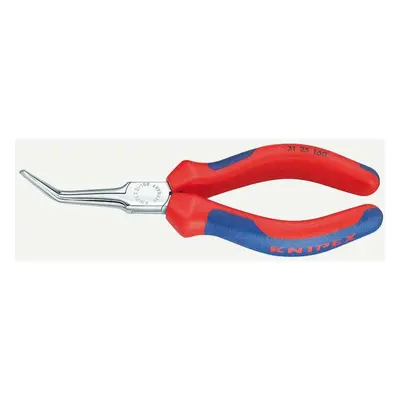 KNIPEX 31 25 160 Polkruhové ihlové kliešte na uchopenie 160 mm - leštená hlava, plastové puzdrá 