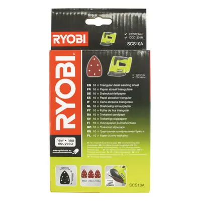 RYOBI SCS 10 A1 - sada brúsnych papierů pre ECS1214, CCC 1801 MHG 5132002675