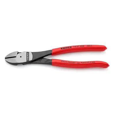 Výkonné bočné frézy 200 mm KNIPEX 74 01 200 - leštená hlava, plastové puzdrá 74 01 200