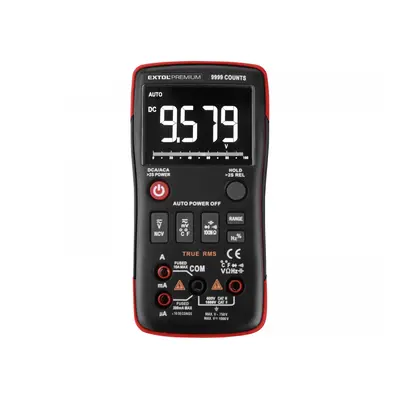 EXTOL PREMIUM Multimeter digitálny, inverzný displej, True RMS, automatická voľba rozsahov 88312