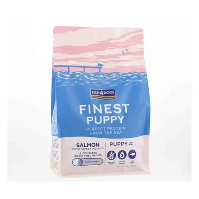 FISH4DOGS Granule veľké pre šteniatka Finest losos so sladkými zemiakmi kg, 2m+