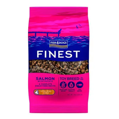 FISH4DOGS Granule pre psy extra malé Finest losos so zemiakmi 1,5kg, 1+