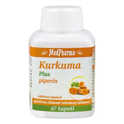 MedPharma Kurkuma Plus piperín