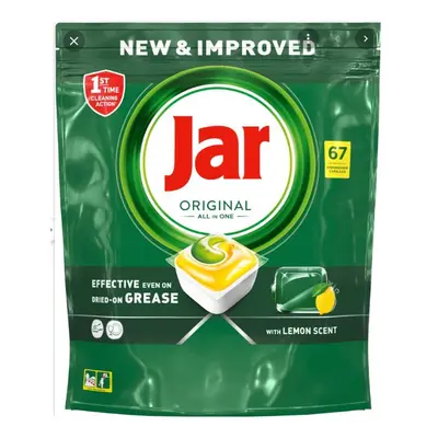 Jar Original All In One Kapsuly Do Umývačky Riadu Citrón, Kapsúl