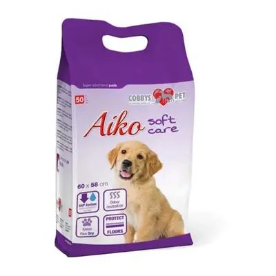 AIKO Soft Care 60x58cm 50ks plienky pre psov