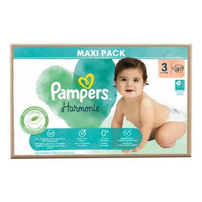 PAMPERS HARMONIE BABY PLIENKY V.3 6-10KG 87KS