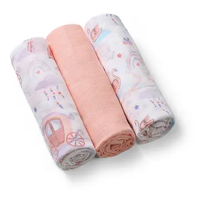 BABYONO Plienky mušelínové Super Soft ks - Peach, 70x70 cm