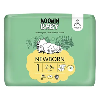 Moomin Baby Newborn 2–5 kg eko plienky