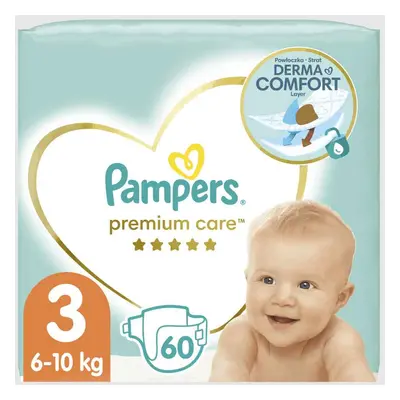 Pampers premium care Midi 60ks (6-10kg)