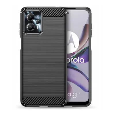 Tech-Protect Carbon kryt na Motorola Moto G13 / G23, čierny