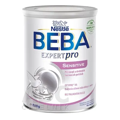 BEBA EXPERTpro SENSITIVE; špeciálne výživa dojčiat pri zápche (od narodenia)