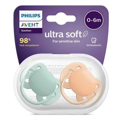 Philips AVENT Cumlík Ultrasoft Premium neutral 0-6m ks