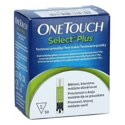 ONE TOUCH Select Plus Prúžky testovacie