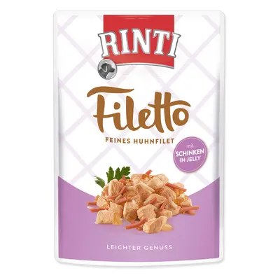 Rinti Filetto Kapsička Kura+Šunka v Želé 100g