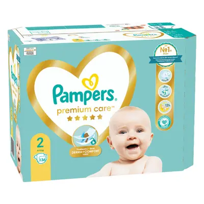 Pampers Premium MB S2 136ks (4-8kg)