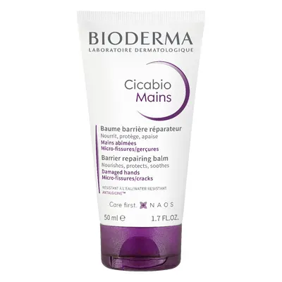 BIODERMA Cicabio Krém na ruky | Regeneračný balzam na namáhanú pokožku