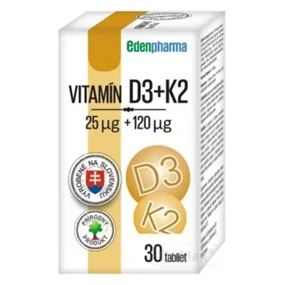 EDENPharma VITAMÍN D3 + K2