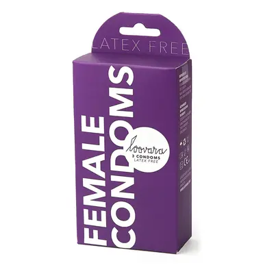 Dámské kondomy - Female Condoms - 3ks