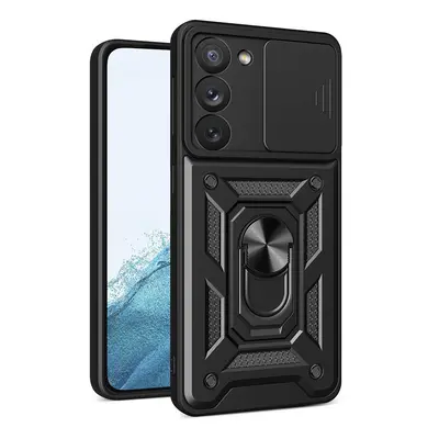 MG Hybrid Armor Camshield kryt na Samsung Galaxy A14, čierny