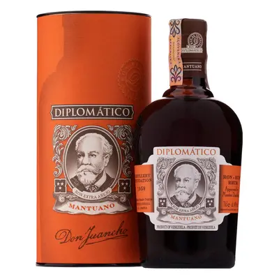 Diplomático Mantuano 40% 0,7 l (kazeta)