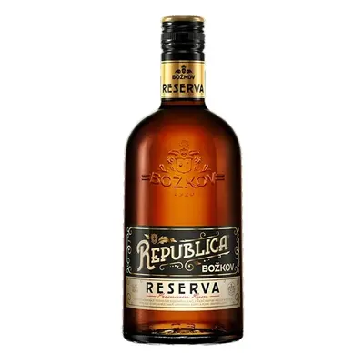 Božkov Republica Reserva 40% 0,7 l (čistá fľaša)