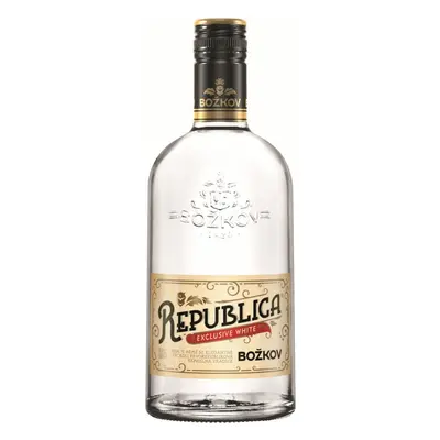 Božkov Republica Exclusive White 38% 0,7l