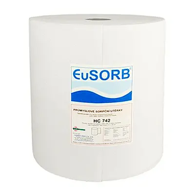 EuSORB HC 742 Papierová utierka AIRLAID Plus Biela