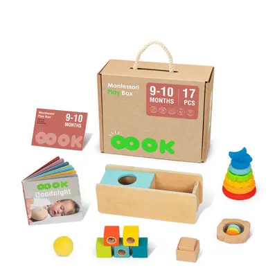 Mamido  Mamido Montessori Edukačný box pre deti 9-10 mesiacov