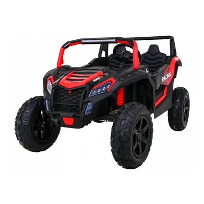 mamido  Detské elektrické autíčko Buggy UTV Strong 24V nafukovacie kolesá červené