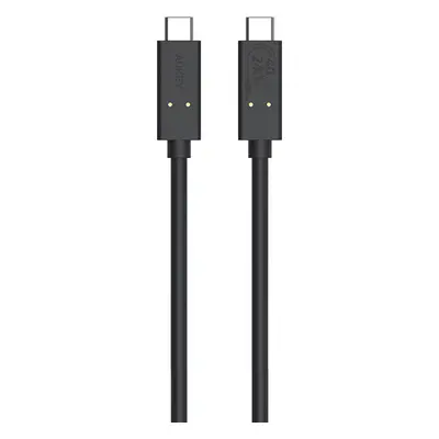 Kabel USB-C na USB-C Aukey, CB-TCC241, 240 W, 0,8 m (černý)