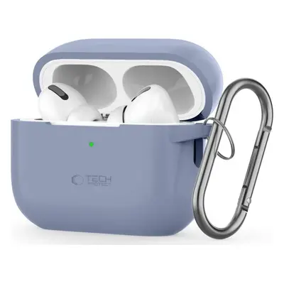 TECH-PROTECT SILICONE HOOK APPLE AIRPODS PRO 1 / 2 BABY BLUE