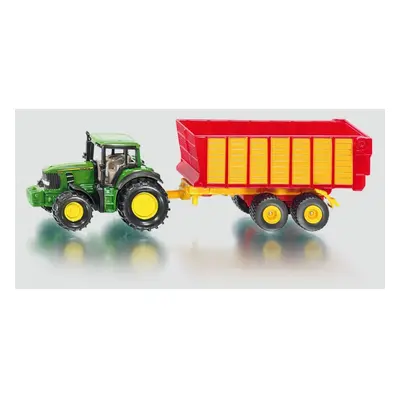 Siku Blister John Deere 7530 s prívesom na siláž 1:87