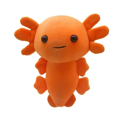 Axolotl oranžový - plyšový vodný dráčik 21cm