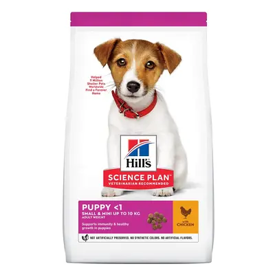 Hill's Science Plan Puppy Small & Mini krmivo pre psov kg