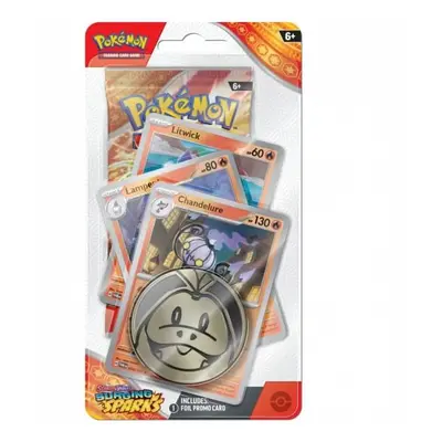 Nintendo Pokémon Surging Sparks - Premium Checklane Blister - Chandelure