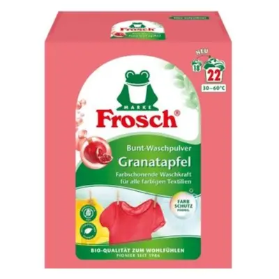 Frosch prací prášok na farebné Granátové jablko 1,45 kg / praní