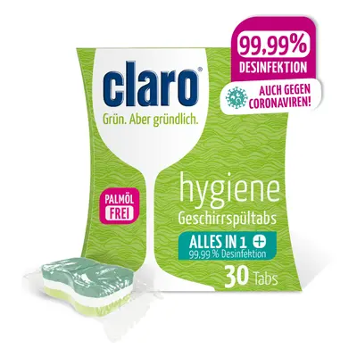 Claro Hygiene All in tablety do umývačky riadu ks