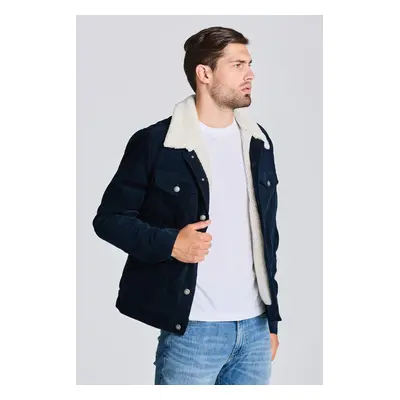 BUNDA GANT D1. CORD TRUCKER JACKET EVENING BLUE