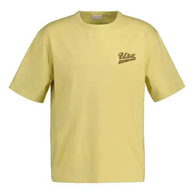 TRIČKO GANT USA T-SHIRT LIGHT MUSTARD YELLOW