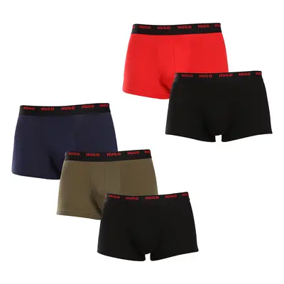 5PACK pánske boxerky HUGO viacfarebné (50479944 967) trenky