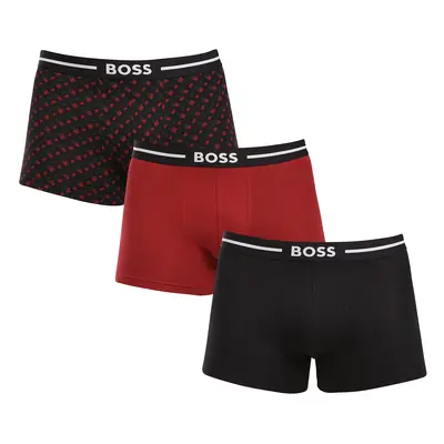 3PACK pánske boxerky BOSS viacfarebné (50517836 977) trenky