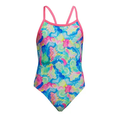 Funkita olive oily single strap one piece girls 164cm