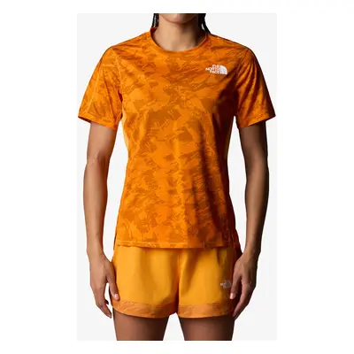 Bežecké tričko dámske The North Face Sunriser S/S - apricot glaze mountain